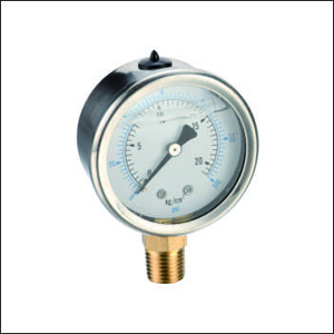 Oil filled gauge