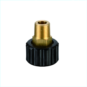 Swivel screw quick coupling