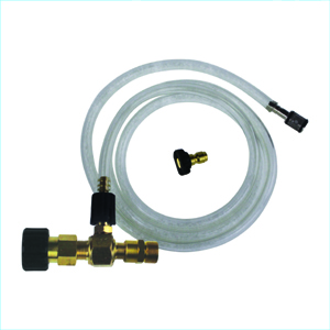 Adjustable chemical injector kit